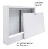 Szafka natynkowa rozdzielacza 12-14 obwody Skrzynka rozdzielacza Ocynkowana 1130x580x110 mm